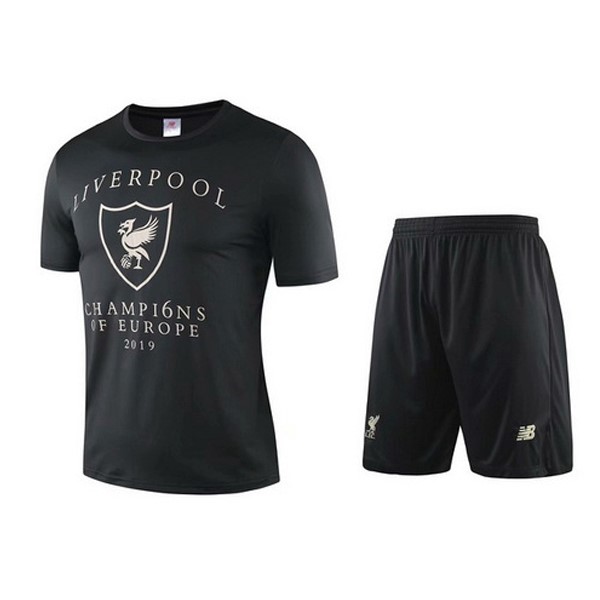 Entrenamiento Liverpool Conjunto Completo 2019/20 Negro